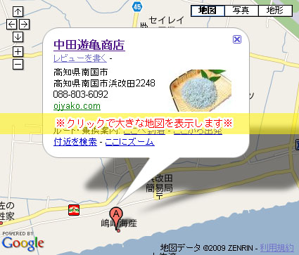 しらす屋 中田遊亀商店 地図